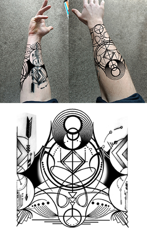 Diseño de Tatuaje por ioio para este proyecto | Diseño: #30385326