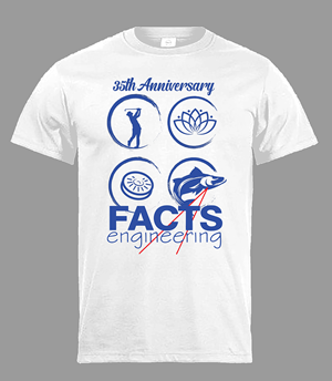 T-shirt Design by Johncina for FACTS Engineering | Design: #30382868