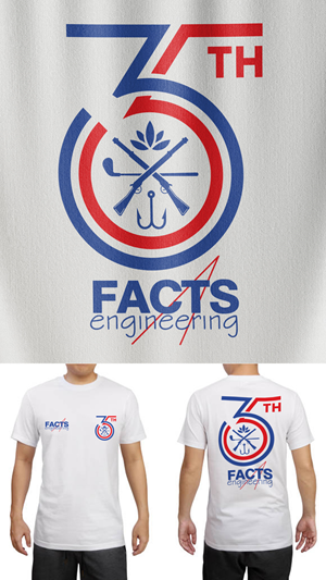 T-shirt Design by simple mind for FACTS Engineering | Design: #30381106