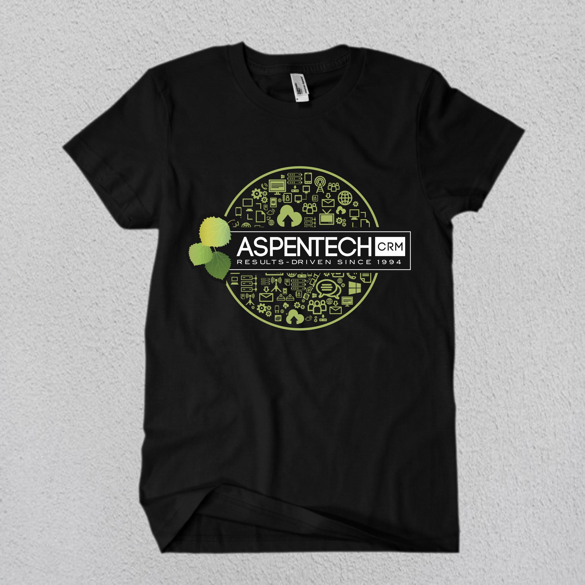 T-shirt Design by Rheanza for AspenTech CRM | Design #30397112