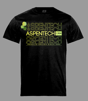 T-shirt Design by Johncina for AspenTech CRM | Design: #30387880