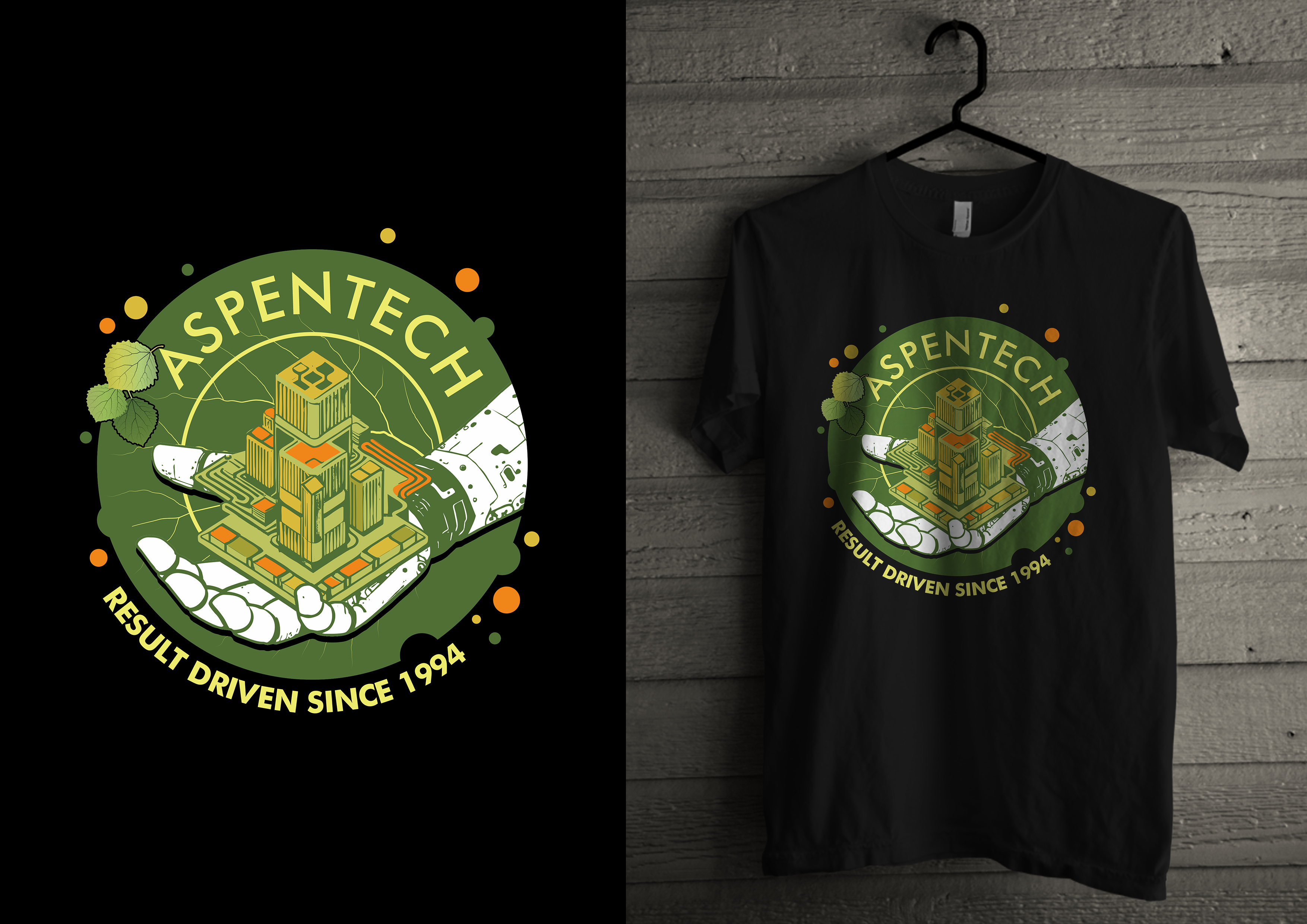 T-shirt Design by denuj for AspenTech CRM | Design #30397626