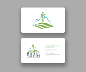 Visitenkarten-Design von Andrés Sebastián für Alberta Veterinary Technologist Association | Design: #30373267