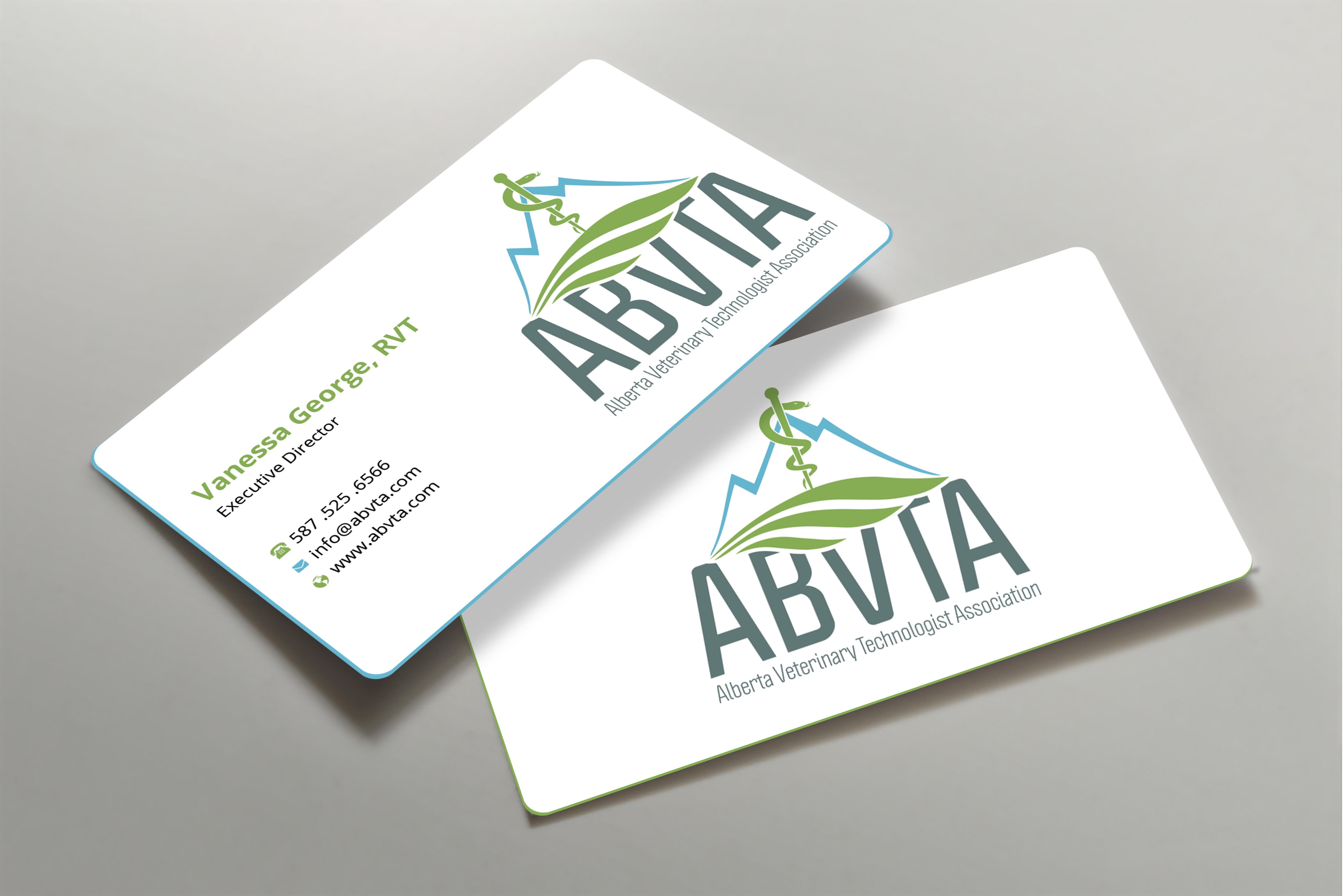 Business Card Design by Expert Bappy for Alberta Veterinary Technologist Association | Design #30370609