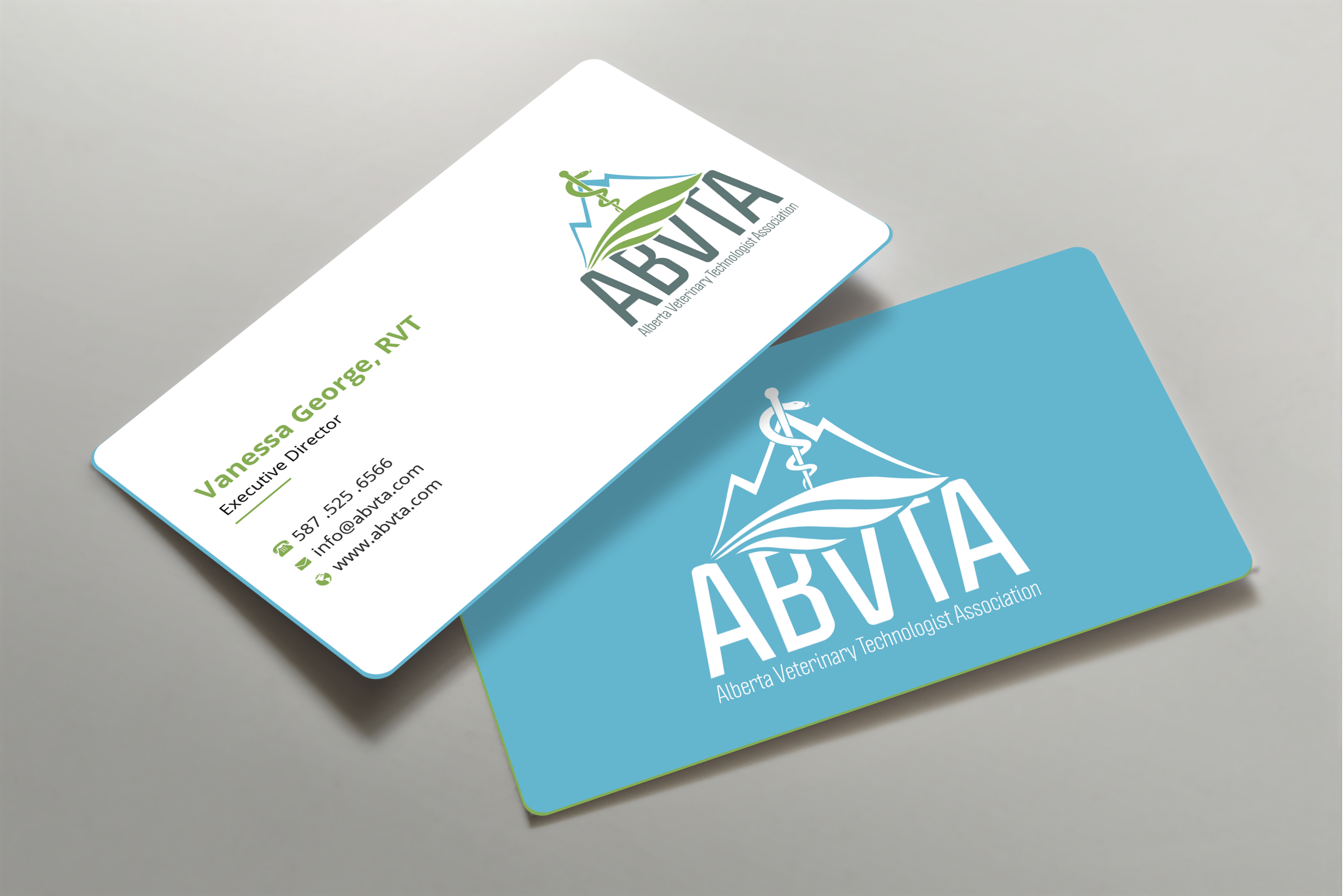 Business Card Design by Expert Bappy for Alberta Veterinary Technologist Association | Design #30370659