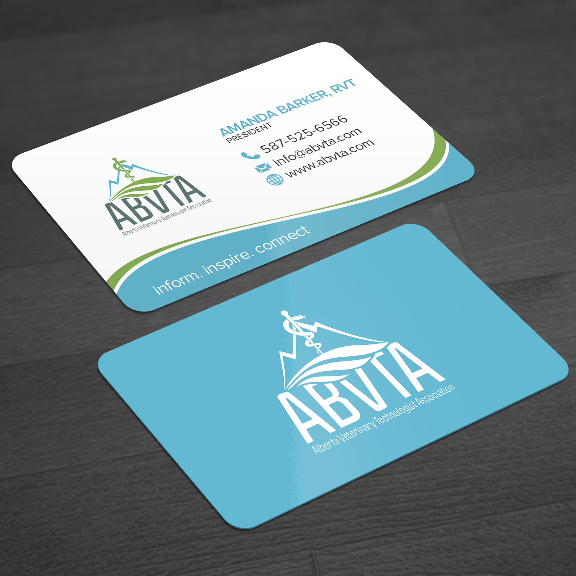 Design de Carte de Visite par WellDesign pour Alberta Veterinary Technologist Association | Design #30370162