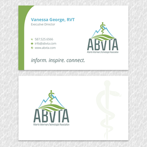 Design de Carte de Visite par YourLogoMaster pour Alberta Veterinary Technologist Association | Design : #30386771