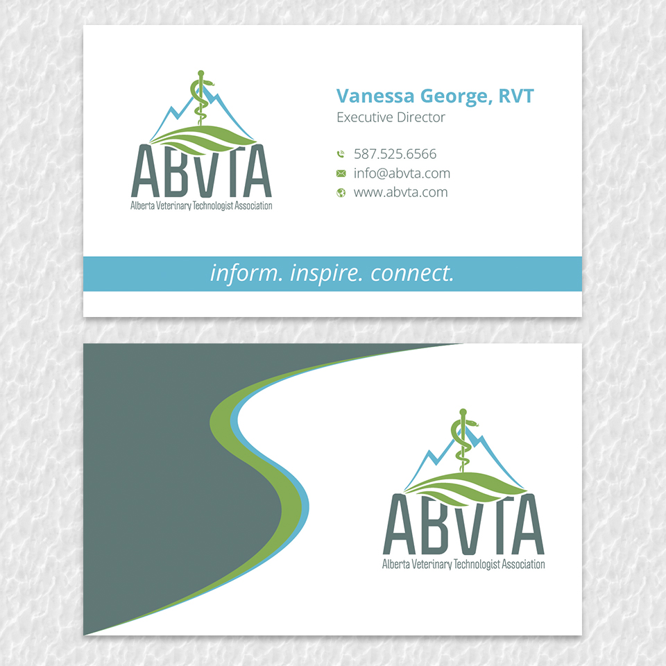 Business Card Design by YourLogoMaster for Alberta Veterinary Technologist Association | Design #30386772