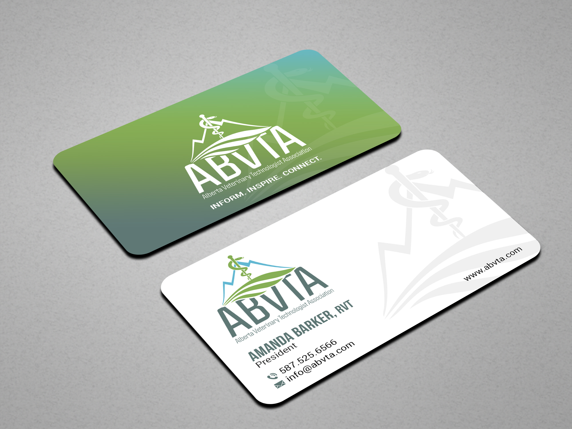 Diseño de Tarjeta de Presentación por Creations Box 2015 para Alberta Veterinary Technologist Association | Diseño #30377440