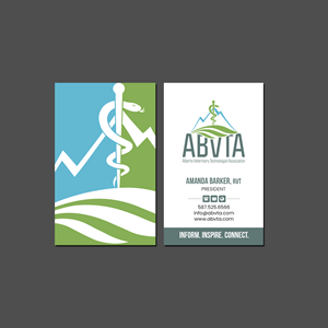 Business Card Design by Creations Box 2015 for Alberta Veterinary Technologist Association | Design: #30377442