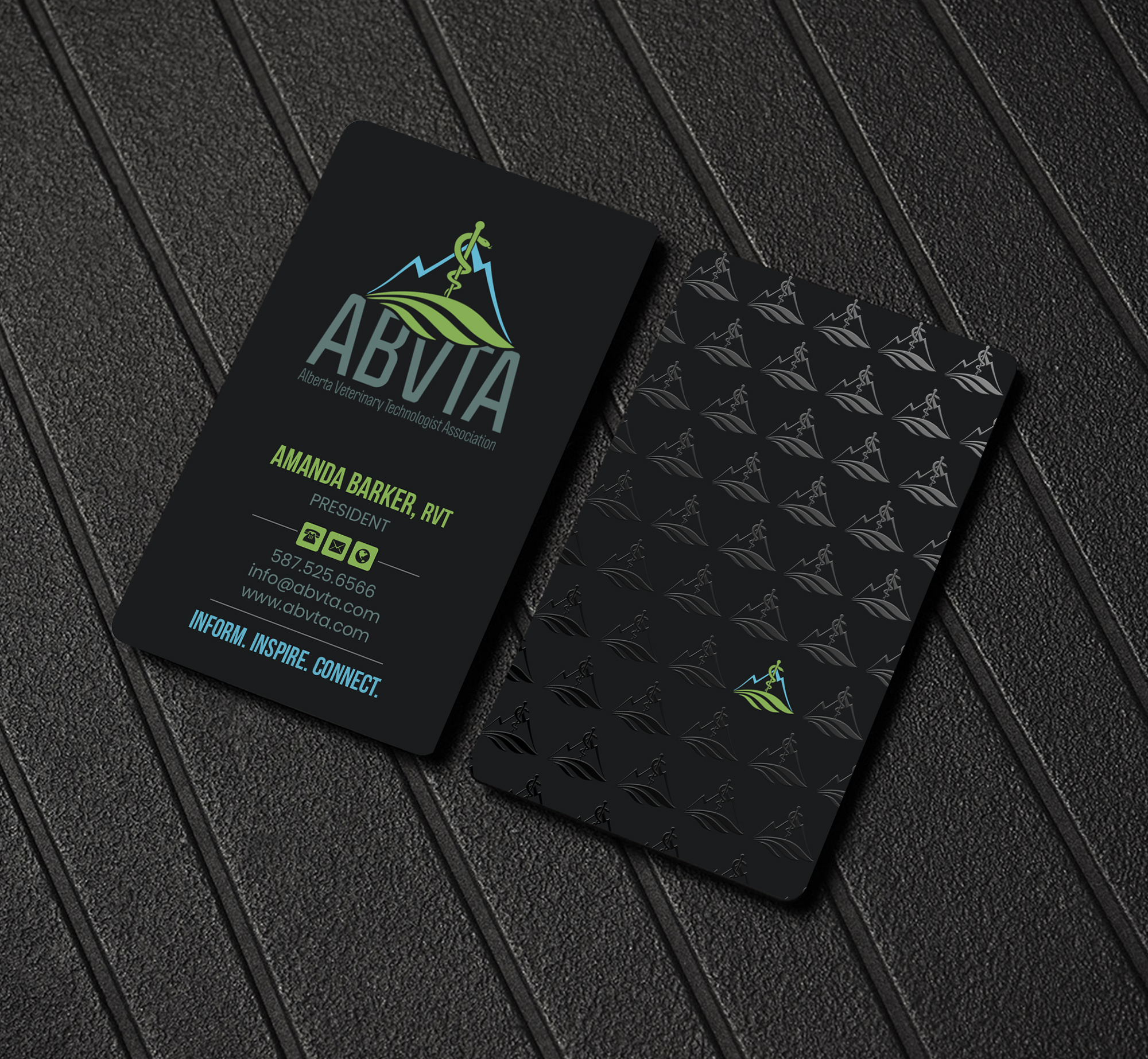 Diseño de Tarjeta de Presentación por Creations Box 2015 para Alberta Veterinary Technologist Association | Diseño #30377452