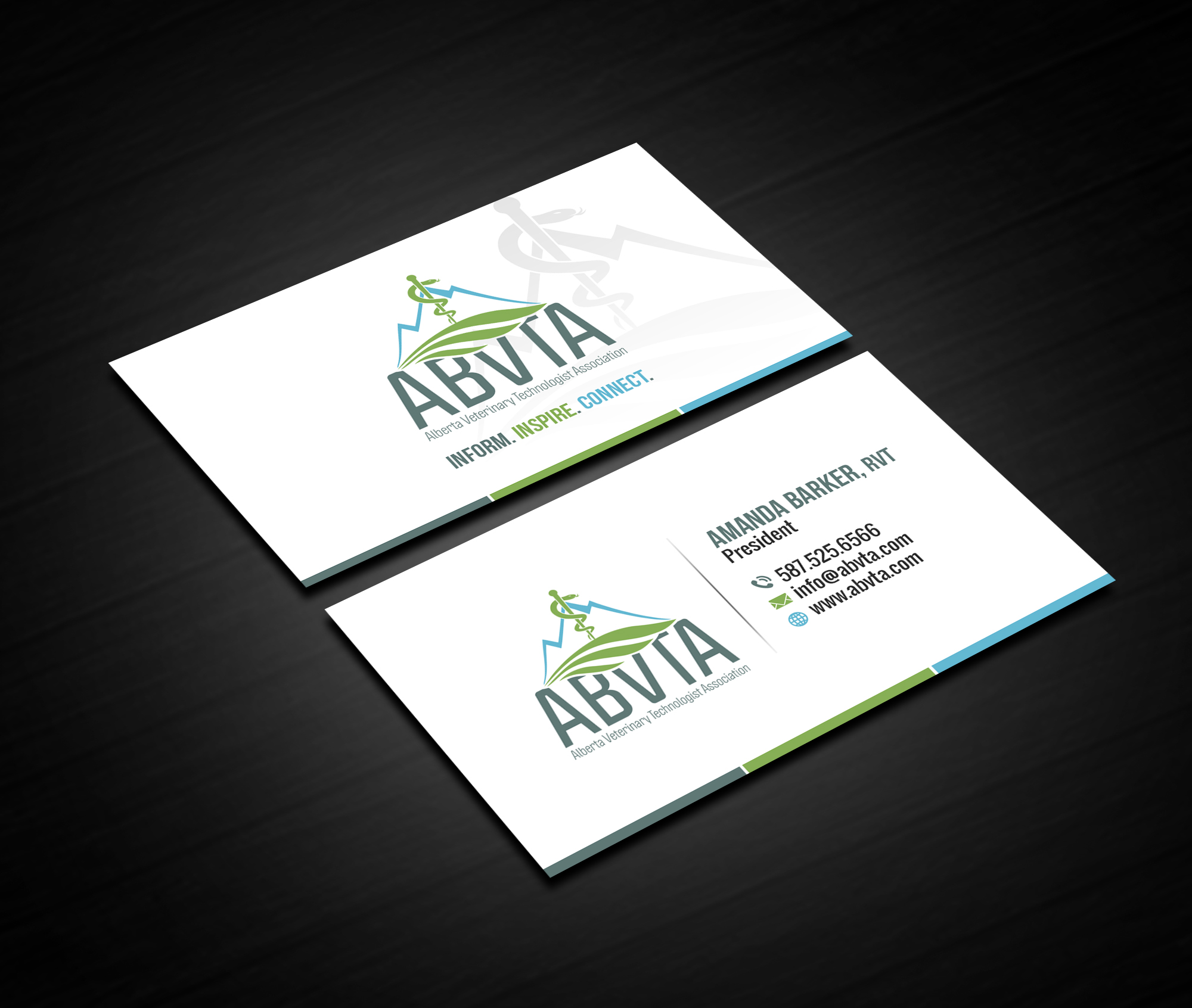 Design de Carte de Visite par Creations Box 2015 pour Alberta Veterinary Technologist Association | Design #30385132