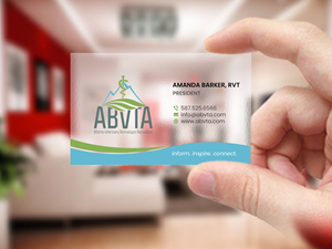Business Card Design by Creations Box 2015 for Alberta Veterinary Technologist Association | Design: #30385667