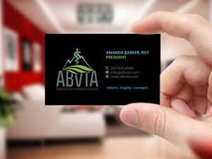 Business Card Design by Creations Box 2015 for Alberta Veterinary Technologist Association | Design: #30385668