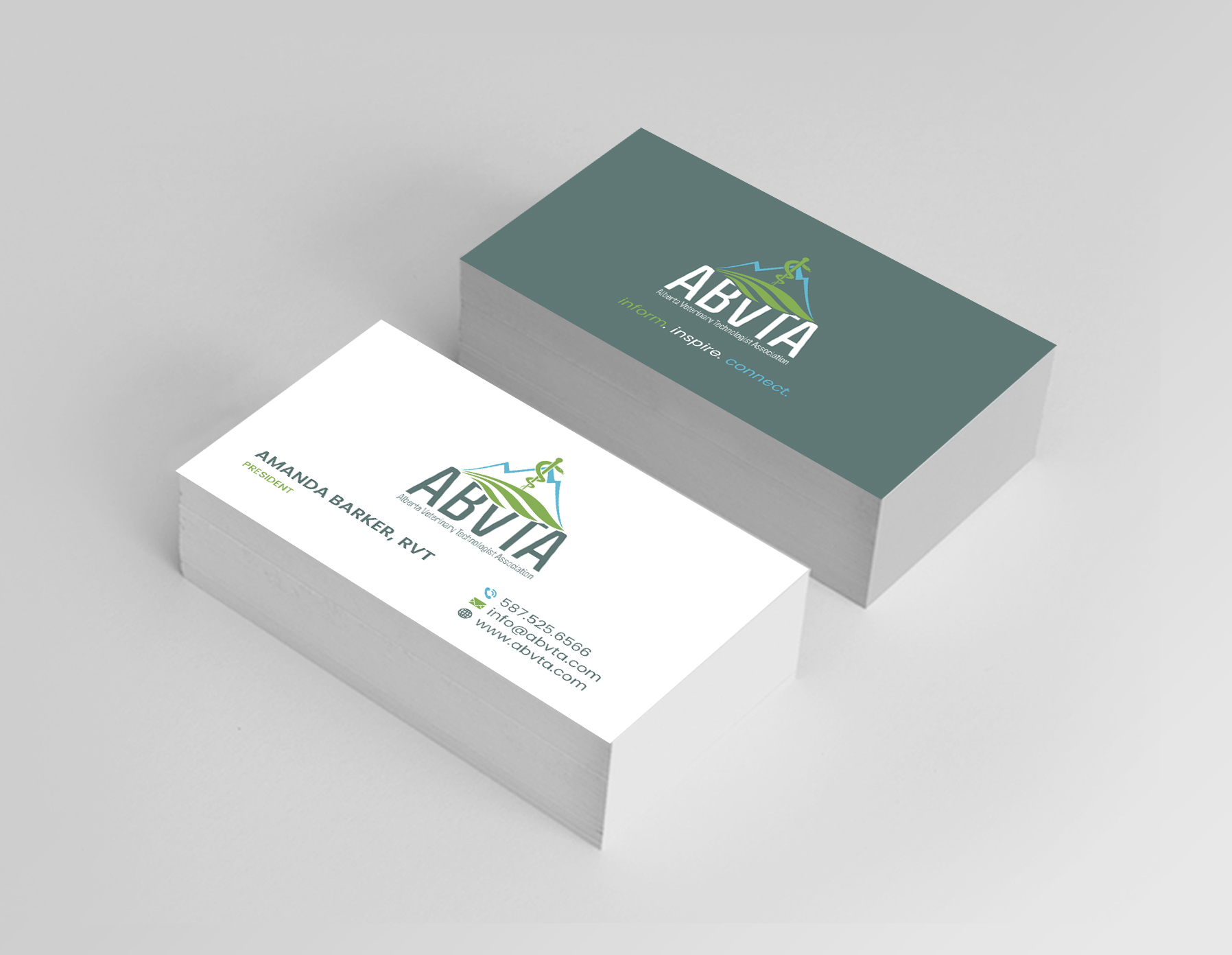 Diseño de Tarjeta de Presentación por Creations Box 2015 para Alberta Veterinary Technologist Association | Diseño #30391515