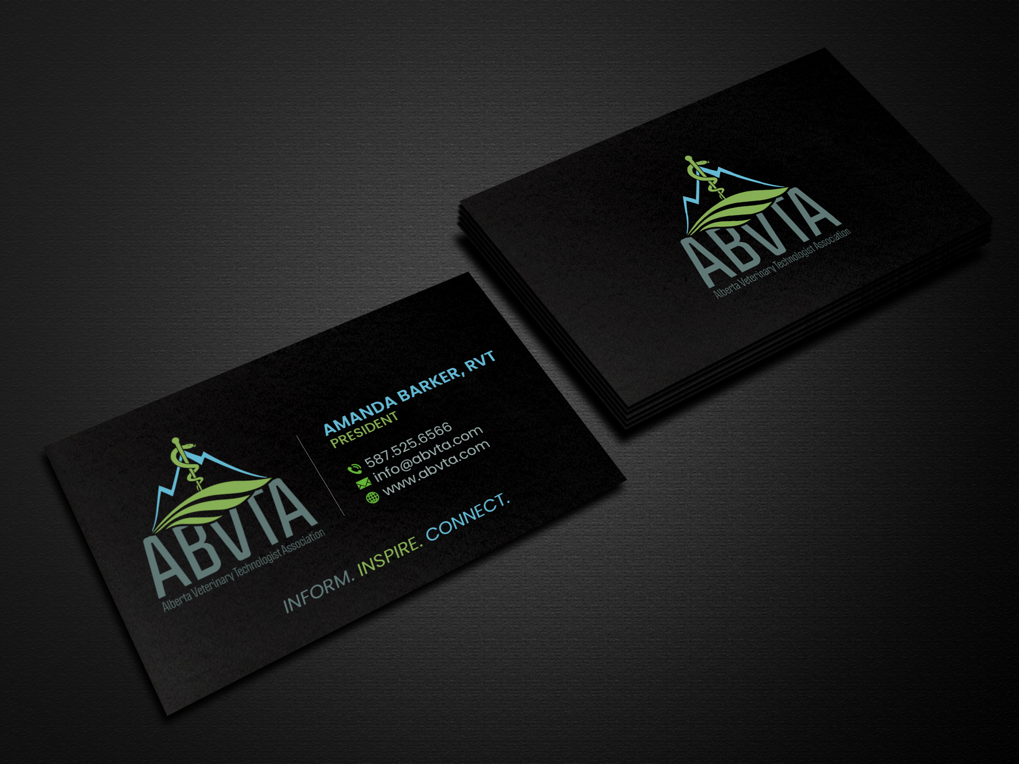 Diseño de Tarjeta de Presentación por Creations Box 2015 para Alberta Veterinary Technologist Association | Diseño #30391516