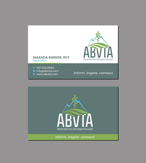 Business Card Design by Creations Box 2015 for Alberta Veterinary Technologist Association | Design: #30391517