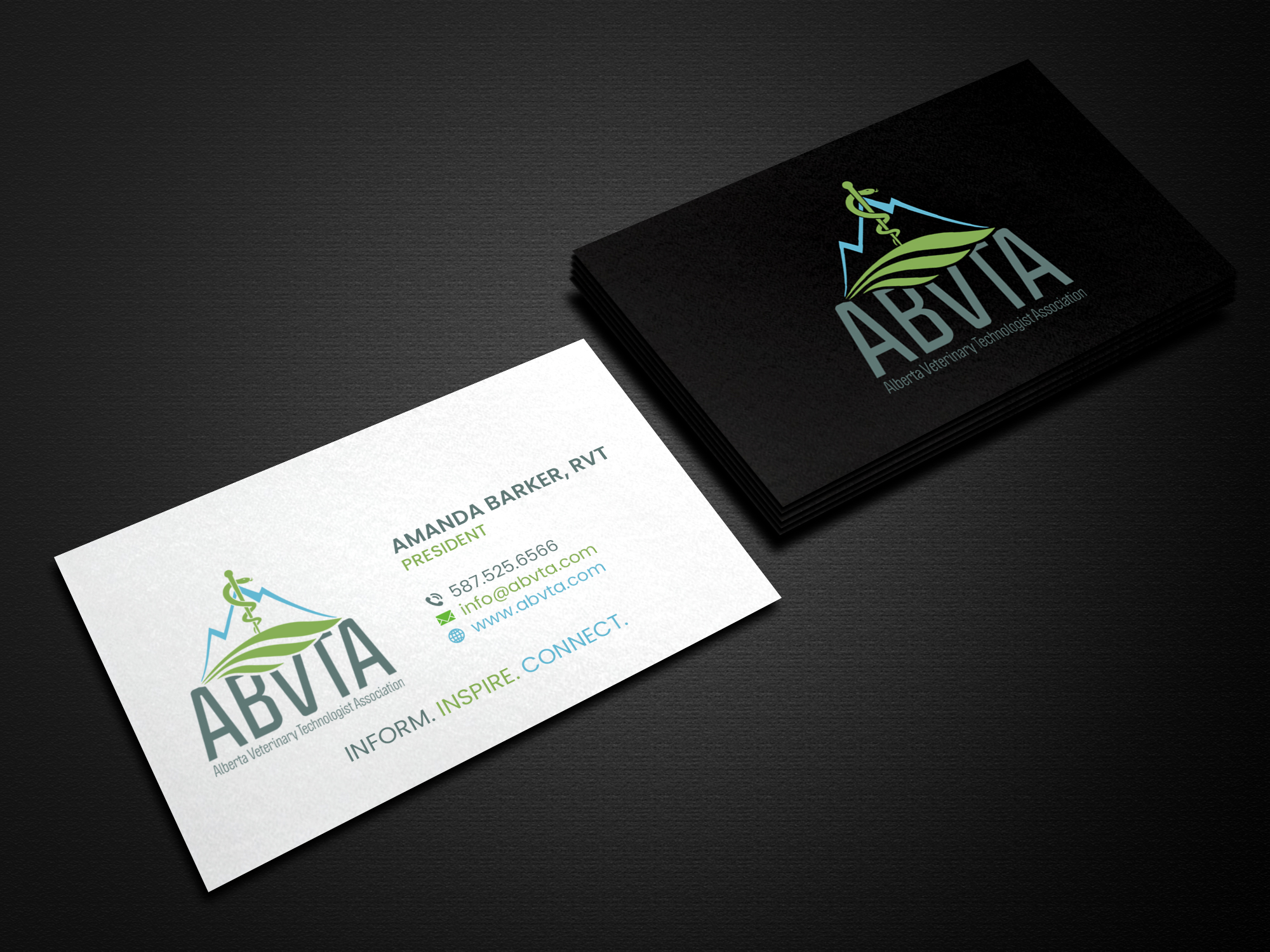 Diseño de Tarjeta de Presentación por Creations Box 2015 para Alberta Veterinary Technologist Association | Diseño #30391518