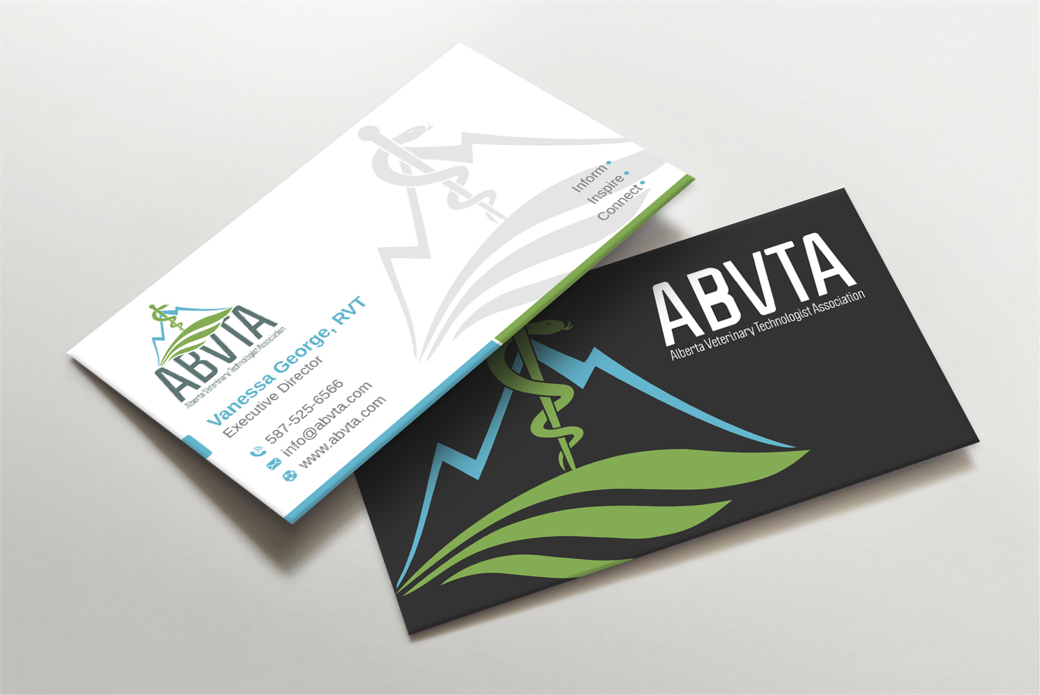 Business Card Design by LAXMI DESIGNHUB for Alberta Veterinary Technologist Association | Design #30372218