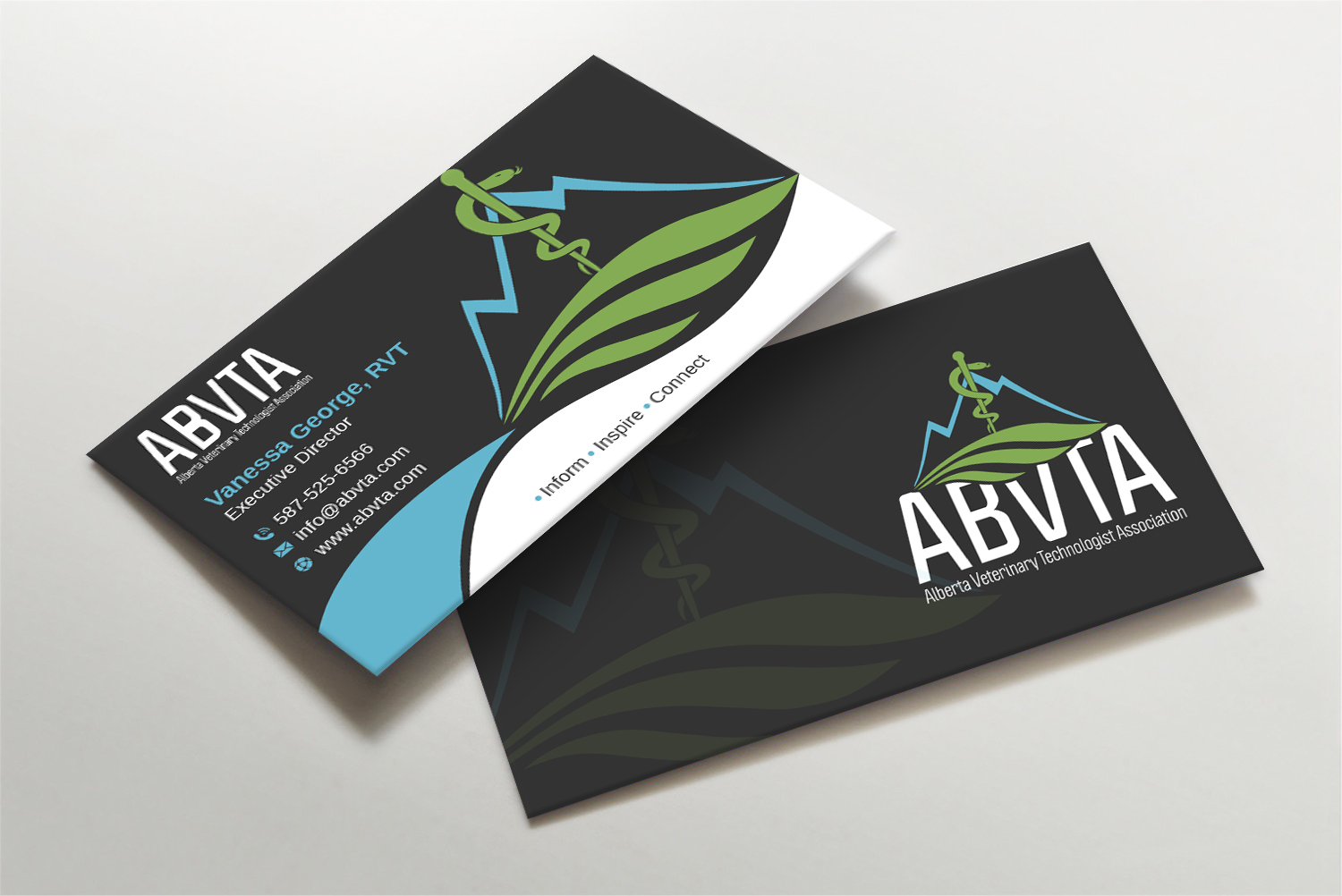 Business Card Design by LAXMI DESIGNHUB for Alberta Veterinary Technologist Association | Design #30372225