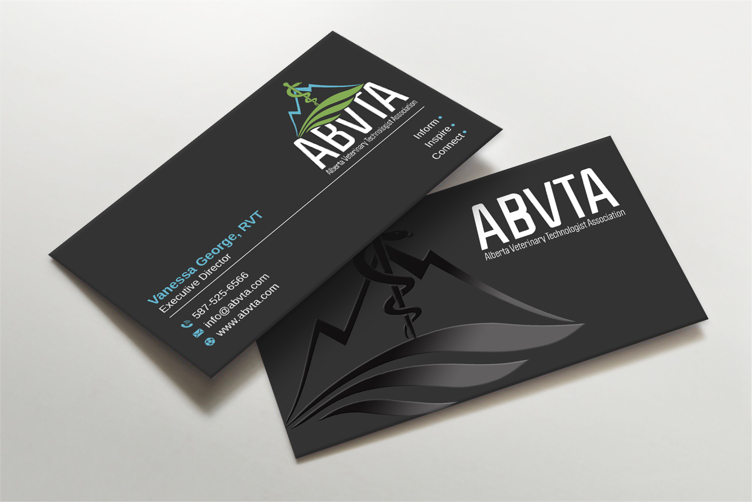 Business Card Design by LAXMI DESIGNHUB for Alberta Veterinary Technologist Association | Design #30372228