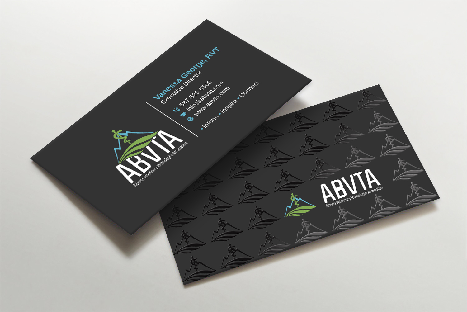 Design de Carte de Visite par LAXMI DESIGNHUB pour Alberta Veterinary Technologist Association | Design #30372229