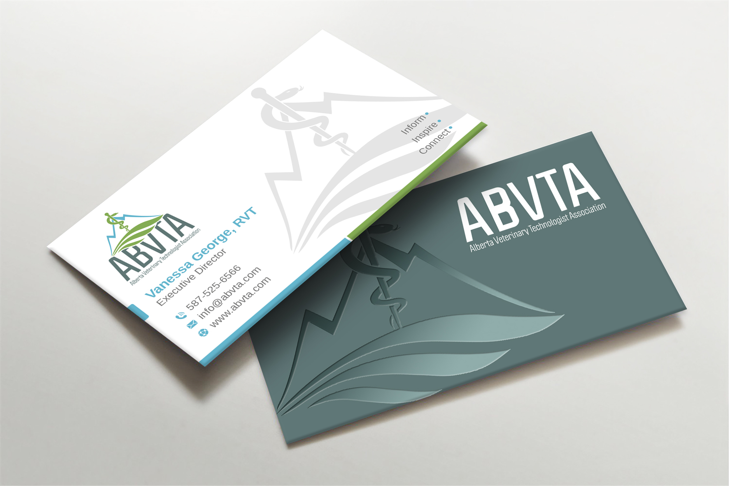 Business Card Design by LAXMI DESIGNHUB for Alberta Veterinary Technologist Association | Design #30405873