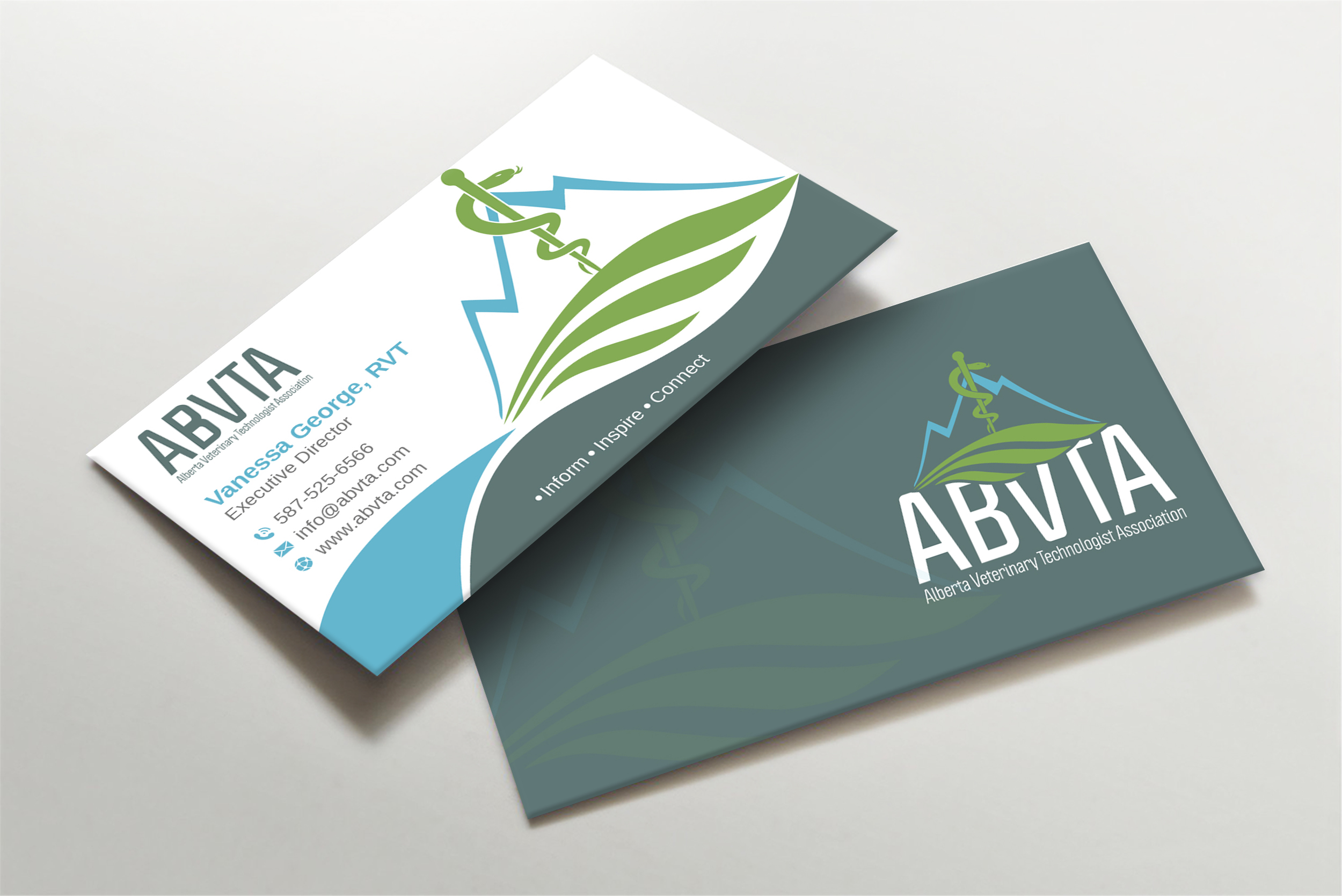 Business Card Design by LAXMI DESIGNHUB for Alberta Veterinary Technologist Association | Design #30405882