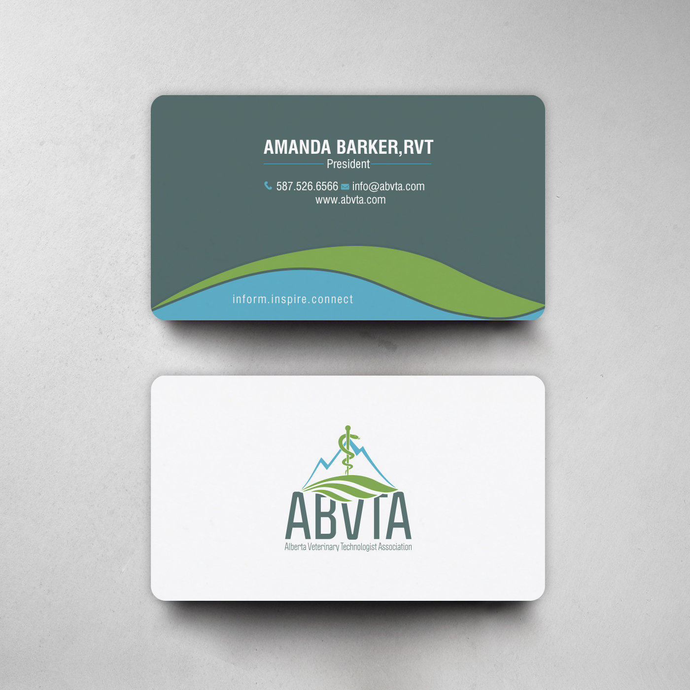 Design de Carte de Visite par chandrayaan.creative pour Alberta Veterinary Technologist Association | Design #30370599