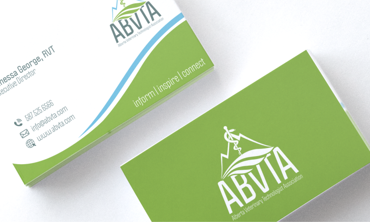 Design de Carte de Visite par mr.dev pour Alberta Veterinary Technologist Association | Design #30377876