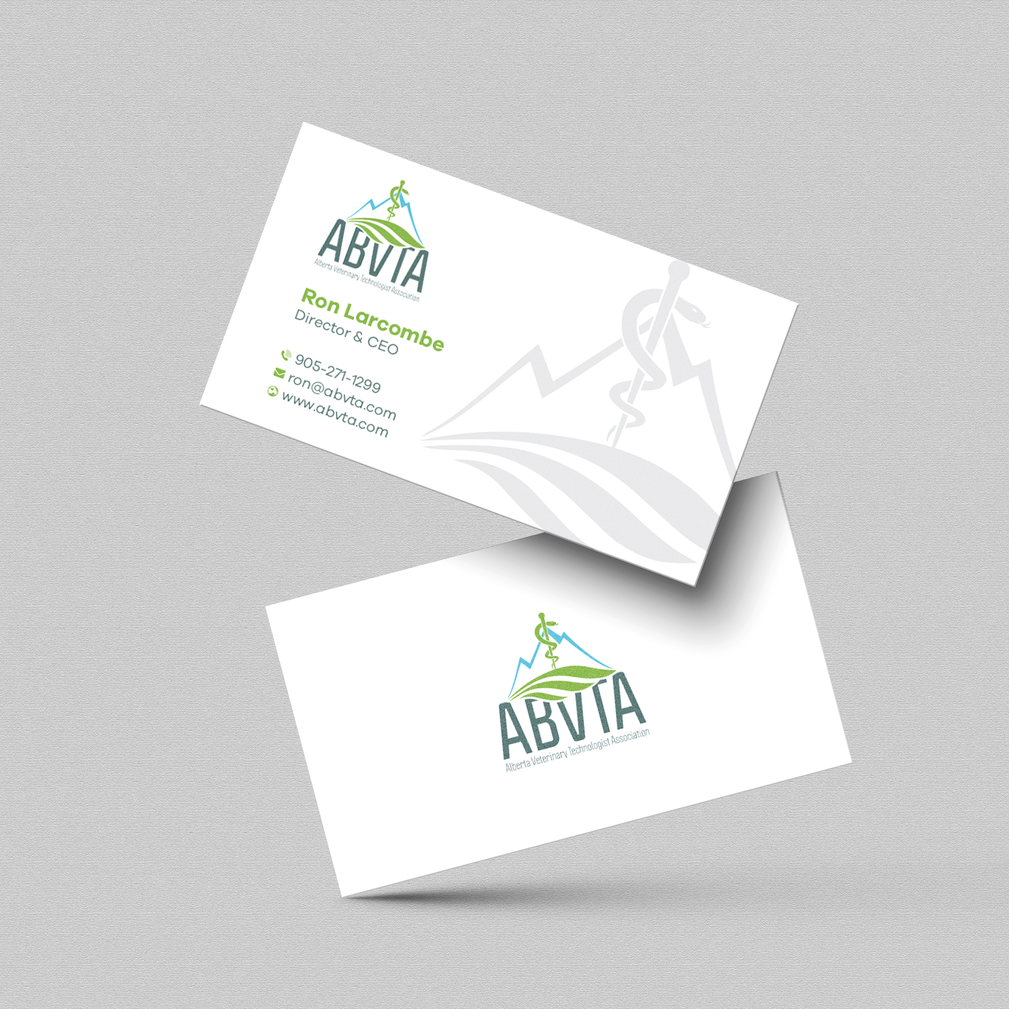 Business Card Design by Bikash Das for Alberta Veterinary Technologist Association | Design #30368722