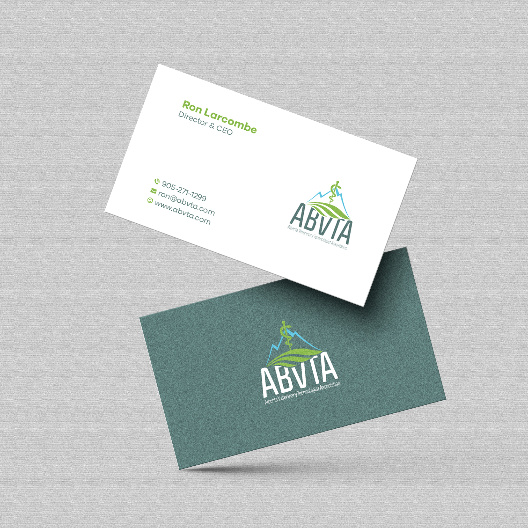 Business Card Design by Bikash Das for Alberta Veterinary Technologist Association | Design #30369071