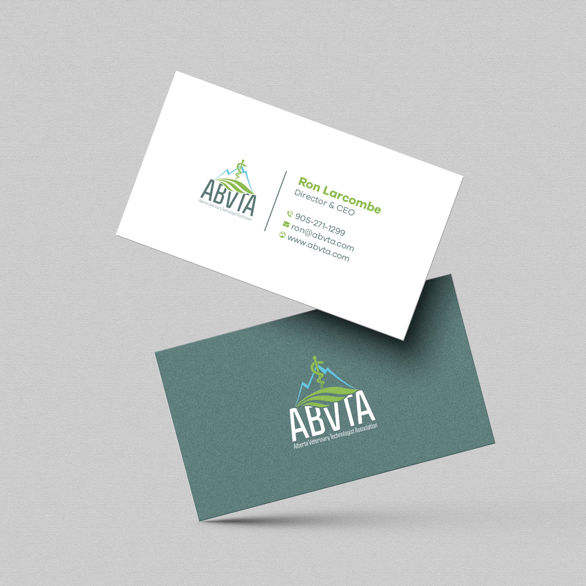 Business Card Design by Bikash Das for Alberta Veterinary Technologist Association | Design #30369073
