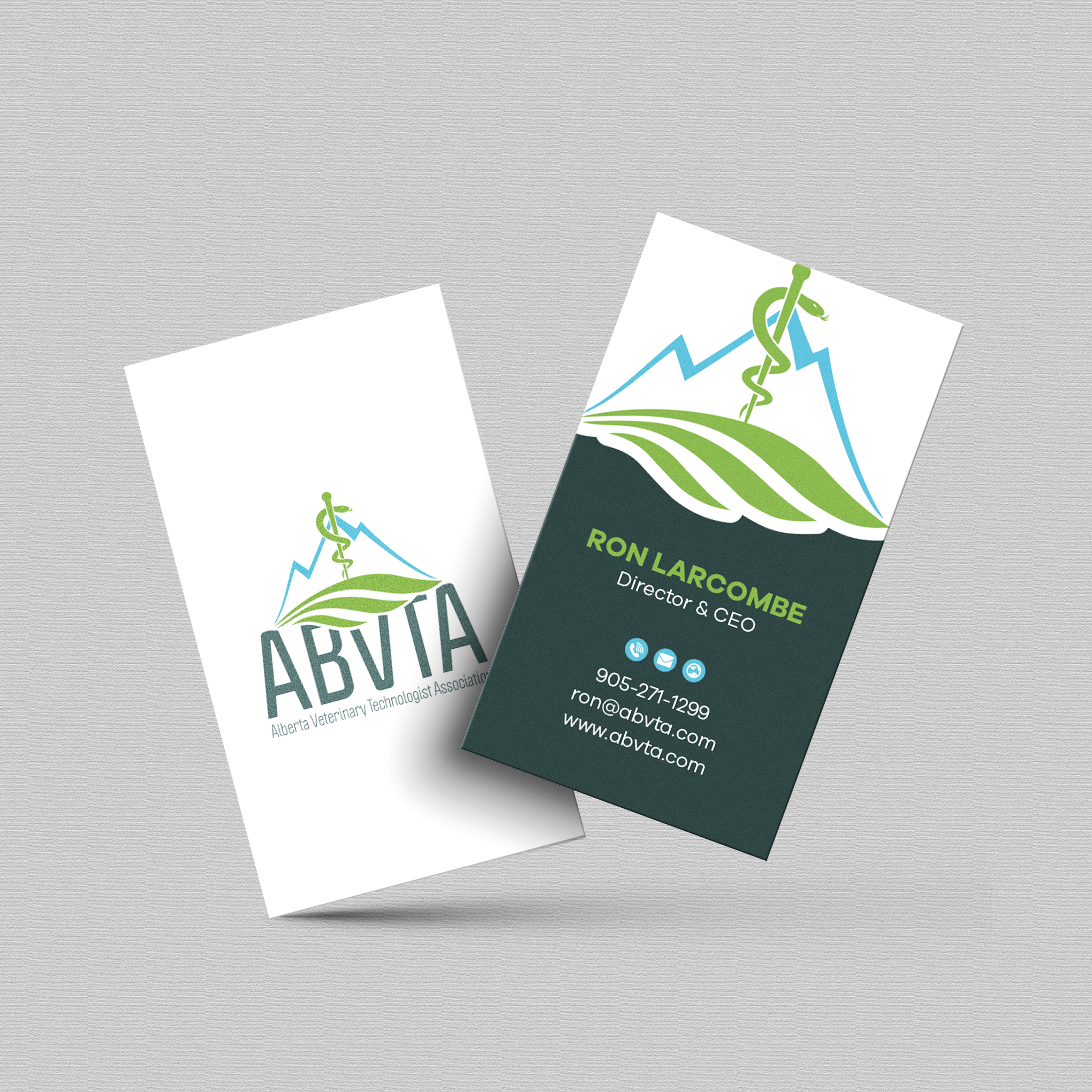 Business Card Design by Bikash Das for Alberta Veterinary Technologist Association | Design #30372571