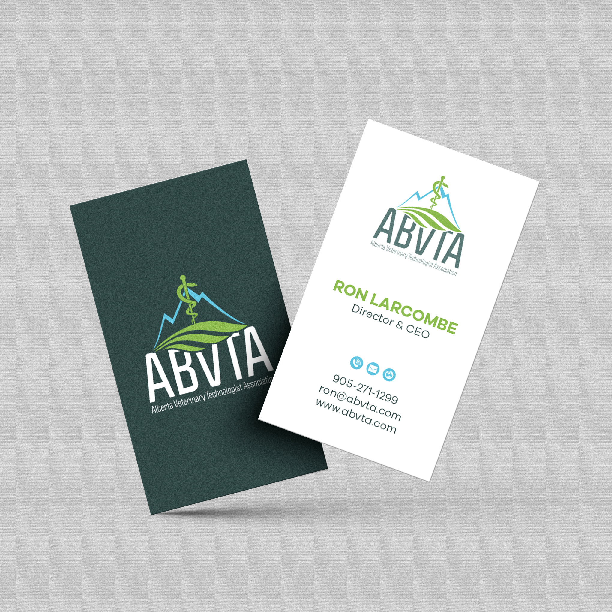 Design de Carte de Visite par Bikash Das pour Alberta Veterinary Technologist Association | Design #30372589