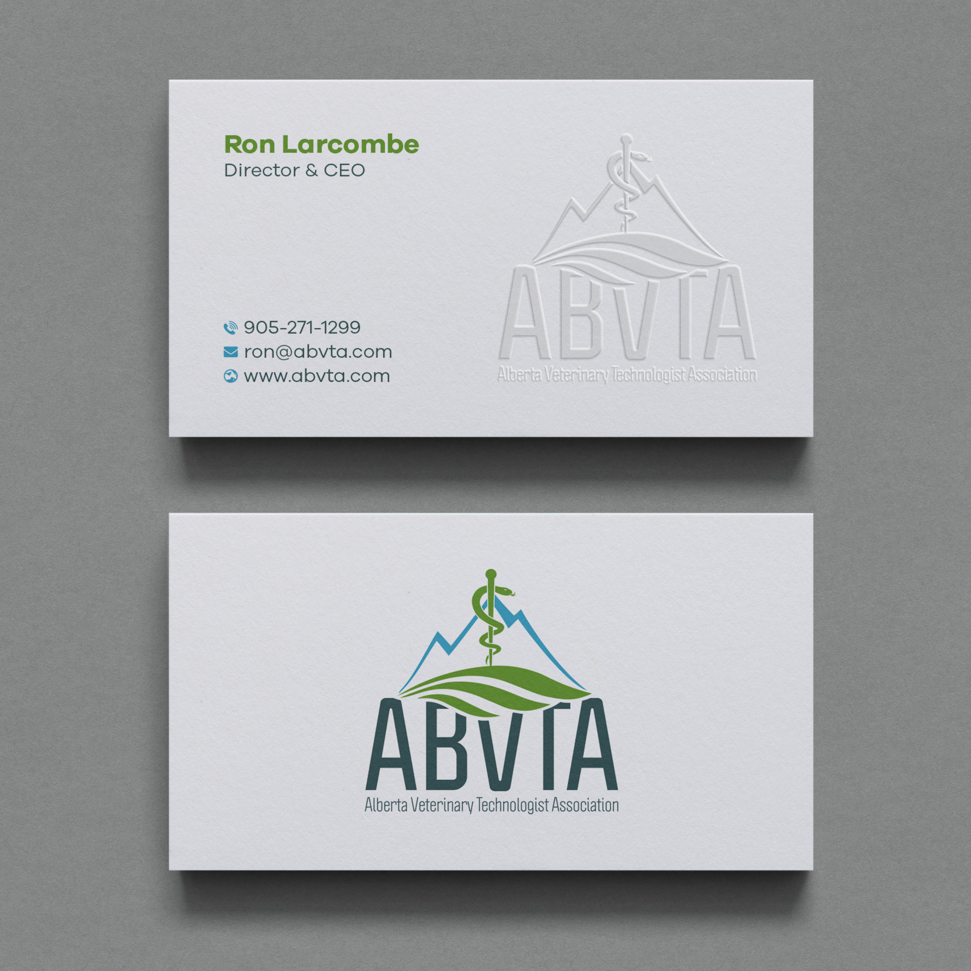 Diseño de Tarjeta de Presentación por Bikash Das para Alberta Veterinary Technologist Association | Diseño #30372631