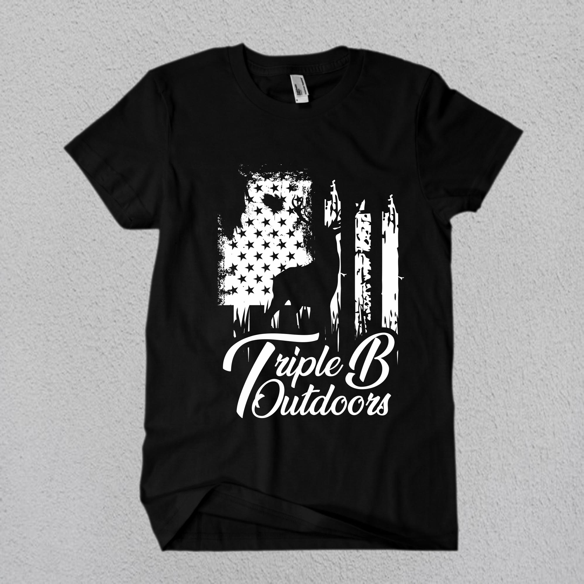 T-shirt Design by Rheanza for Bass, Bucks, And Birds | Design #30397116