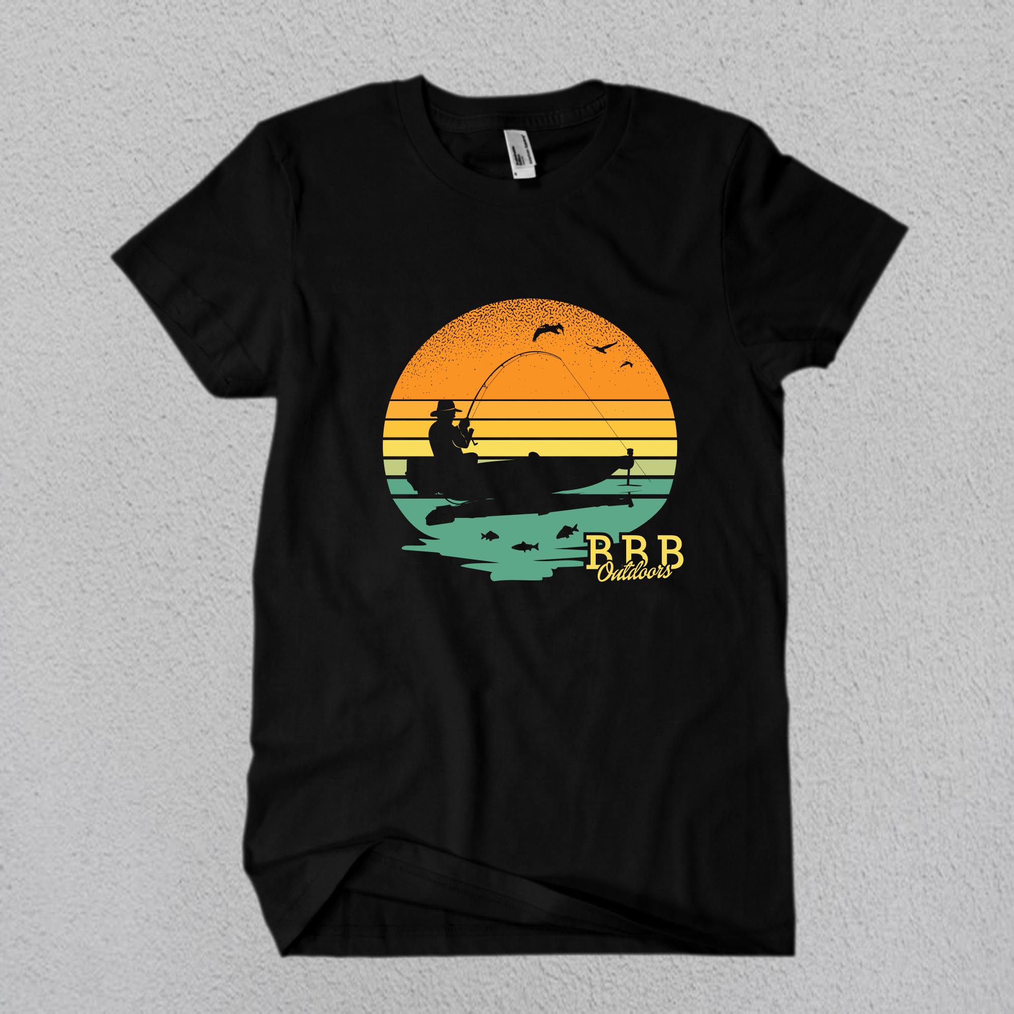 Diseño de Camiseta por Rheanza para Bass, Bucks, And Birds | Diseño #30397118