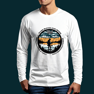T-Shirt-Design von Foulanan Design für Bass, Bucks, And Birds | Design #30423159