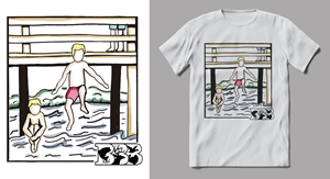 T-Shirt-Design von LoreDesign für Bass, Bucks, And Birds | Design #30389826