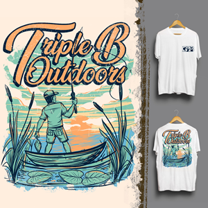 Diseño de Camiseta por Falih A para Bass, Bucks, And Birds | Diseño: #30445207