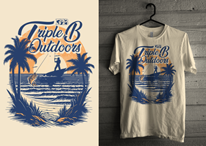 T-Shirt-Design von denuj für Bass, Bucks, And Birds | Design #30381891