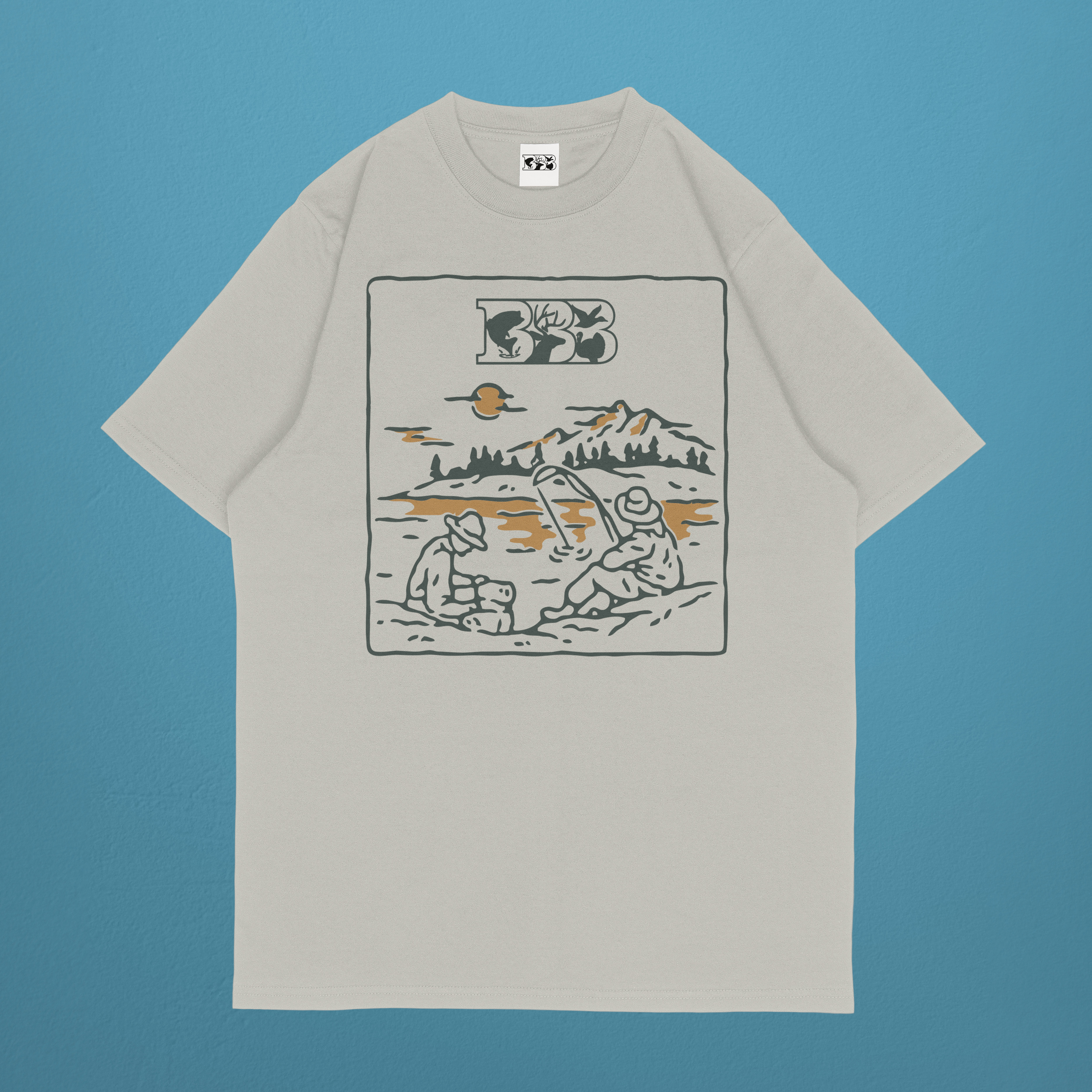 Design de T-shirt par Noxymls pour Bass, Bucks, And Birds | Design #30429736