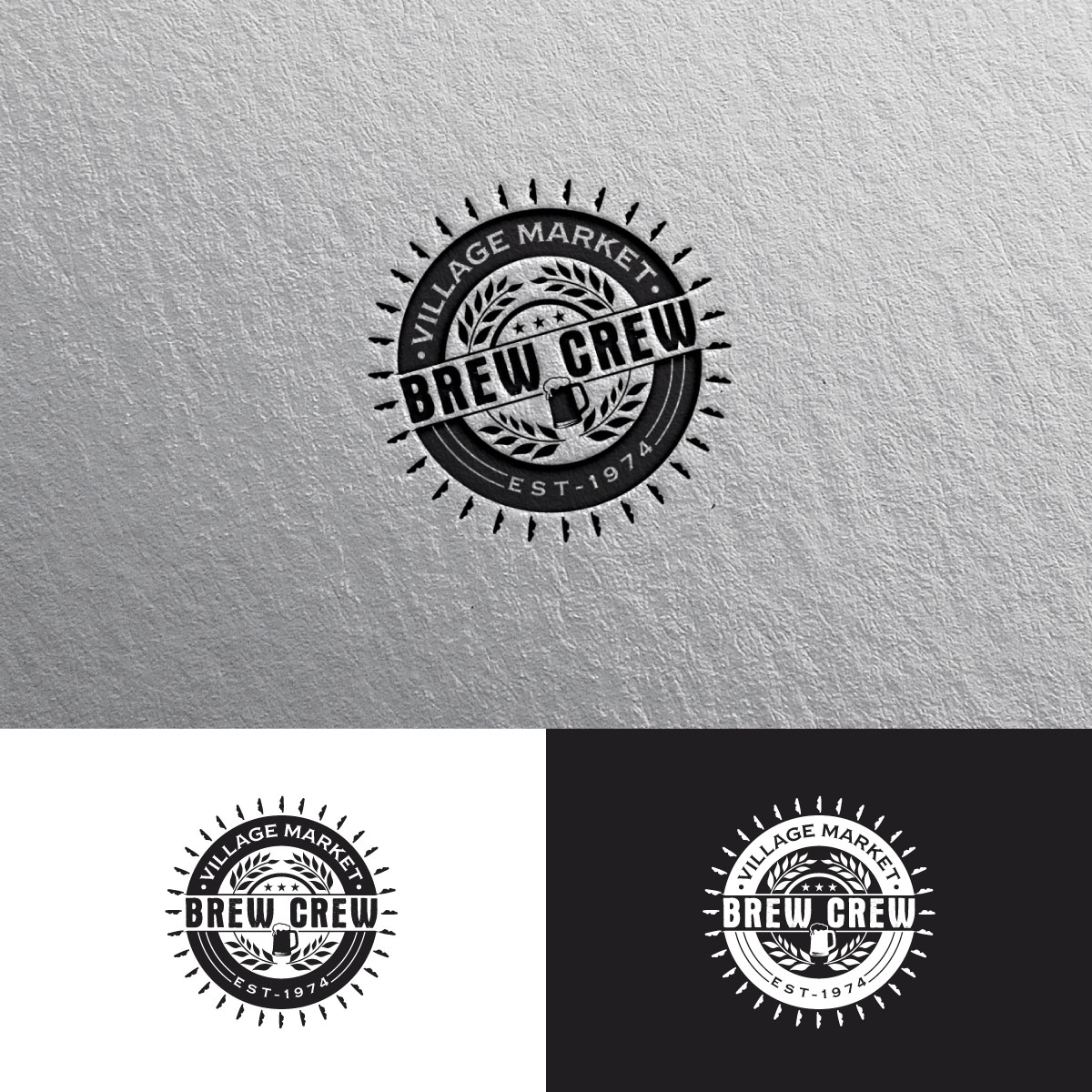 Logo Design by chris Ray for Village Market | Design #30370933