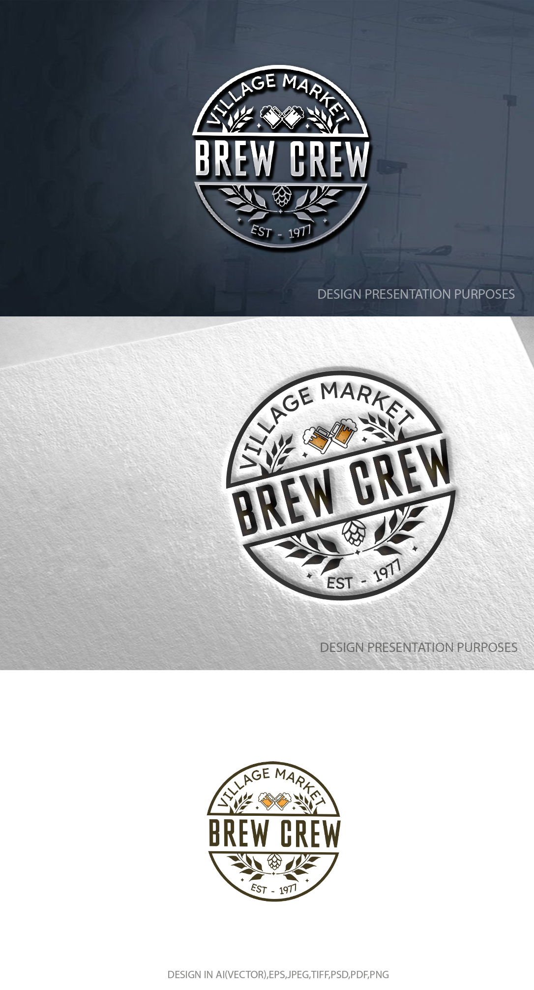 Logo Design by zebronicgraphic for Village Market | Design #30372989