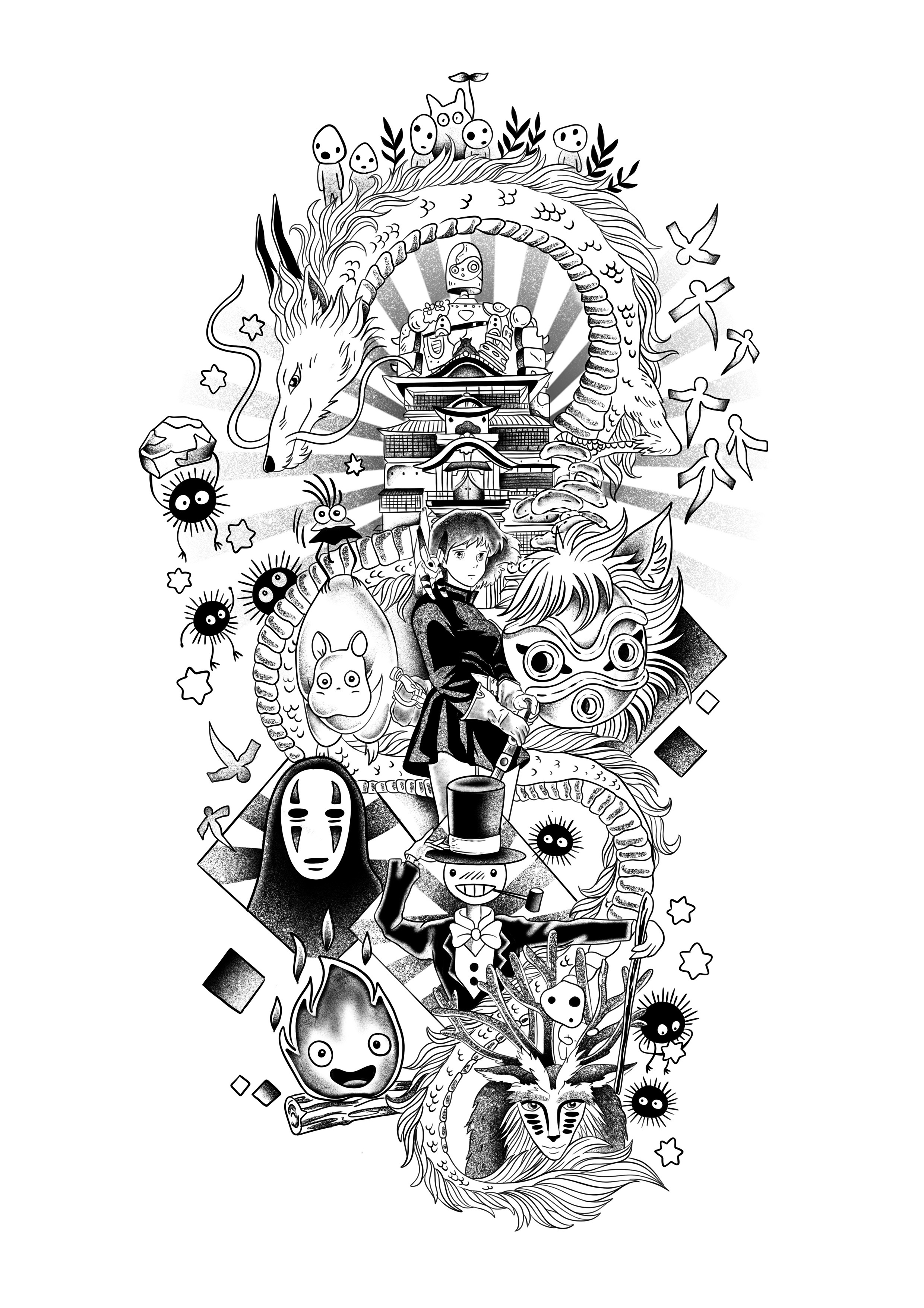 Tattoo Design by Omelas for Jones at Home, LLC | Design #30376990