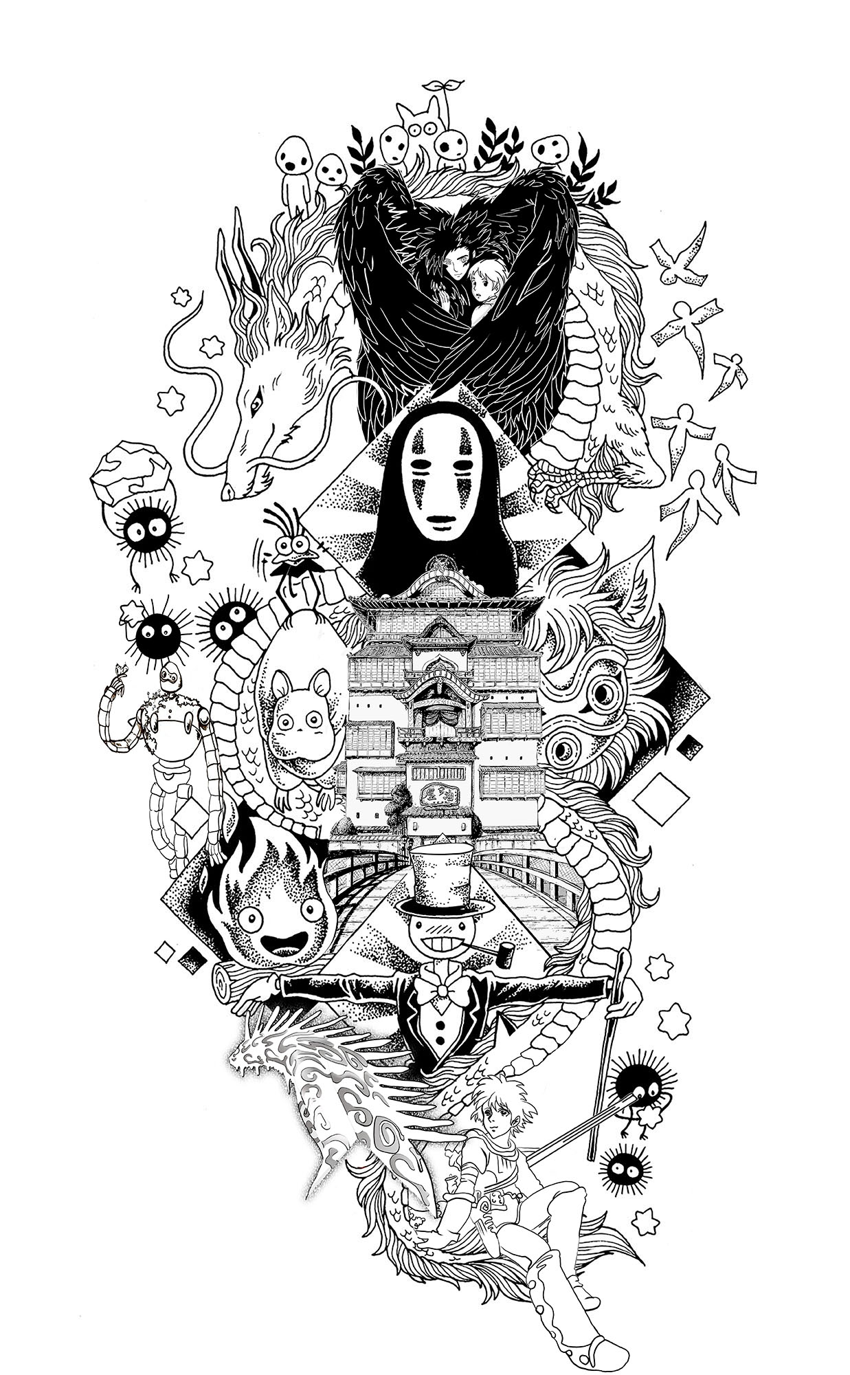 Tattoo Design by ioio for Jones at Home, LLC | Design #30376925