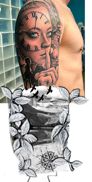 Tattoo Design by ioio for this project | Design: #30390560