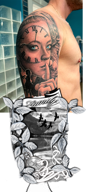 Tattoo Design by ioio for this project | Design #30406713
