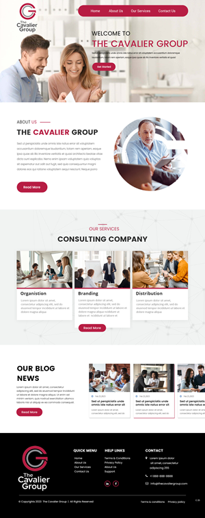 Web Design by pb for this project | Design: #30379863